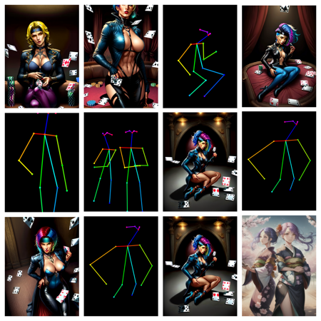 Over 300 Poses (SFW)