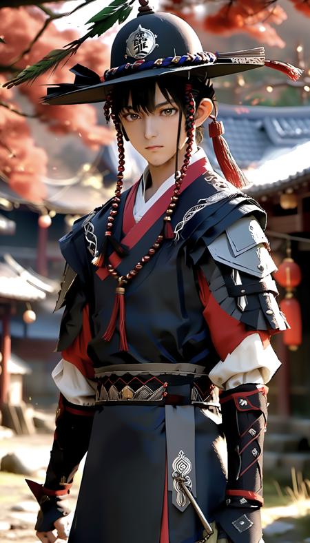 Hanbok_Cheollik_XL Korean traditional Military Officer's uniform