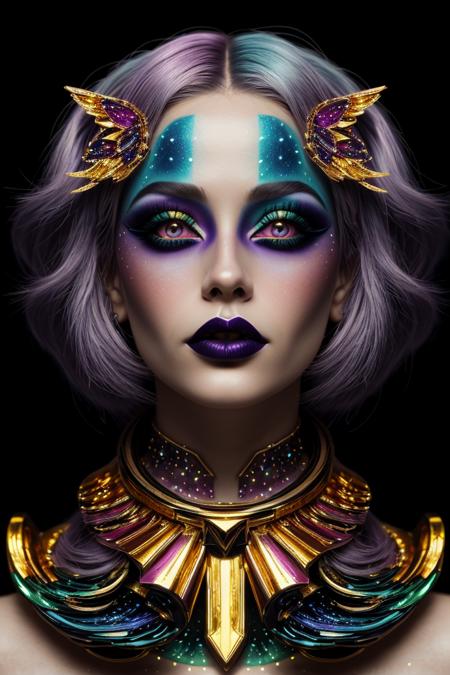 Celestial Chromatic with Bodypaint: A Symphony of Light and Color ?✨?