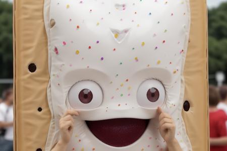 Strawberry, the Pop Tarts Bowl Mascot