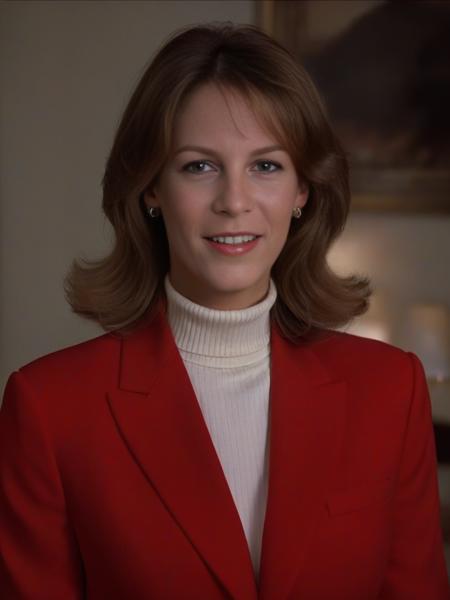 DM's Jamie Lee Curtis , SD1.5 + Laurie Strode SDXL model