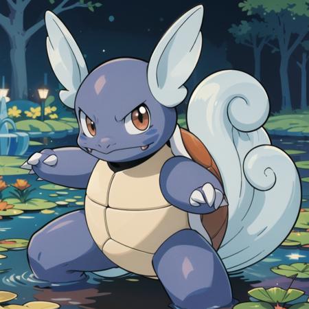 Wartortle (Pokemon) (Pokedex #0008) [Pony & SD1.5]