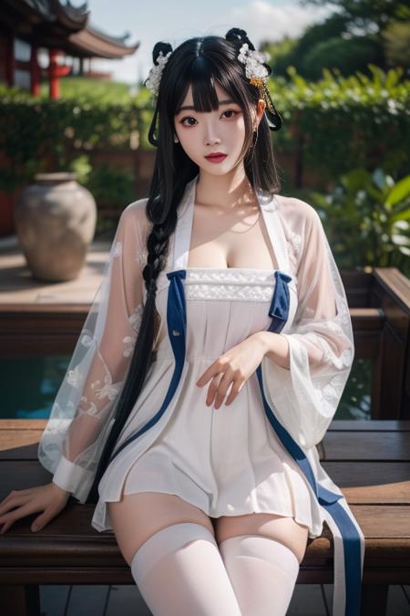 碧蓝 逸仙 膏发凝脂 Azur Lane Yat Sen
