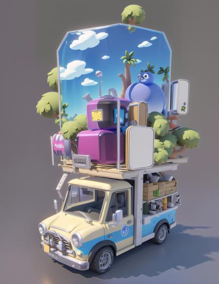 M_Scene 卡通景景