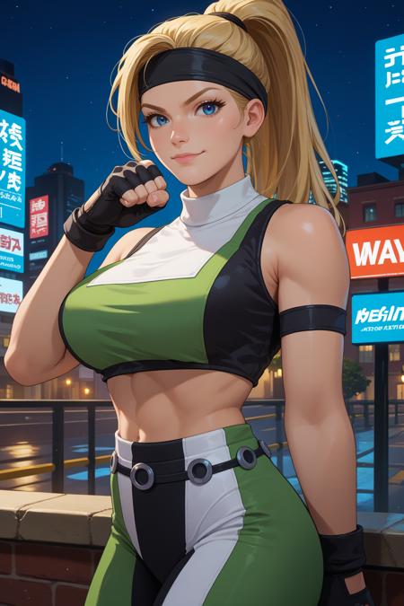 Sonya Blade (Mortal Kombat) SDXL LoRA | 3 Outfits [Pony Diffusion]版本v1 (Pony Diffusion XL) (Pony Diffusion XL)