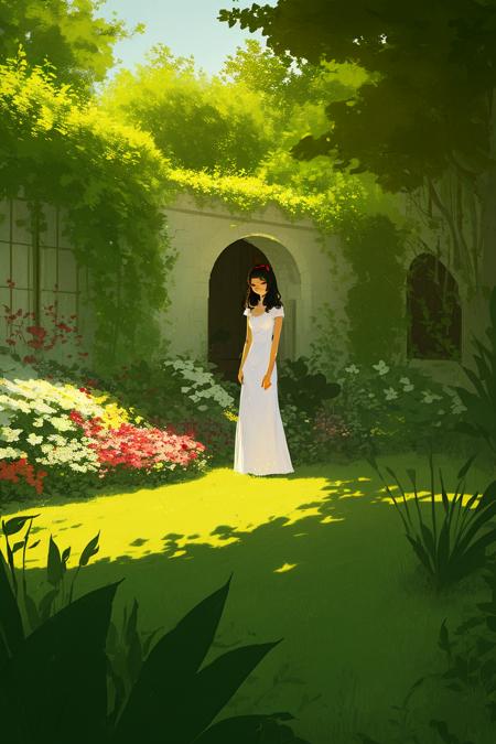 As_Country Style_插画风格小清新lora