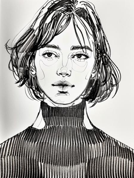 JZCG033-character sketch