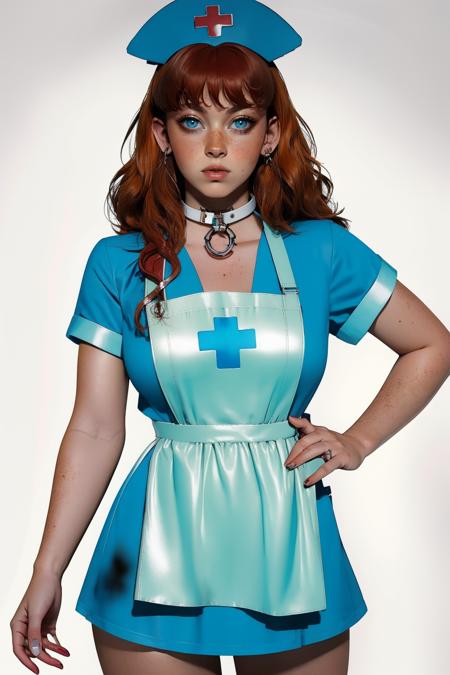 Short Blue Nurse Dress版本v1.0 (ID: 309984)