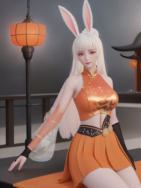 王者荣耀_公孙离_中国风舞蹈服装_Honor of kings_Gongsun Li