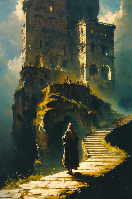 style of Carl Spitzweg 299