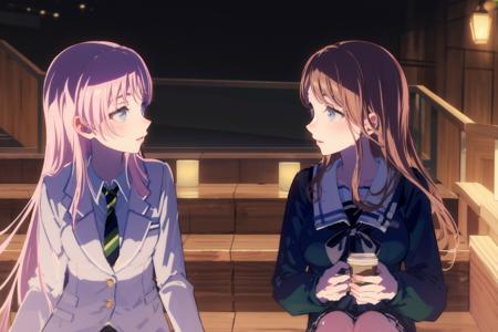 爱素贴贴/Mygo/Anon Chihaya and Soyo Nagasaki
