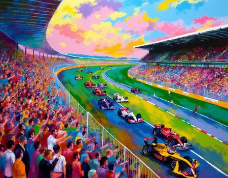 Leroy Neiman Style