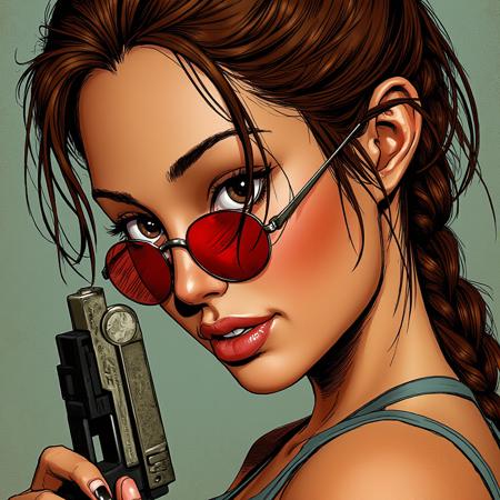 Tomb Raider (Lara Croft) XL + F1D (Comic book + Anime + Character)版本Tomb Raider F1D v1.0 (ID: 1105709)