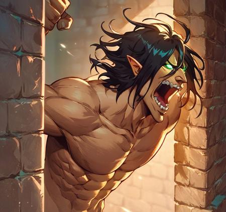 Titan Eren Shingeki No Kyojin Pony