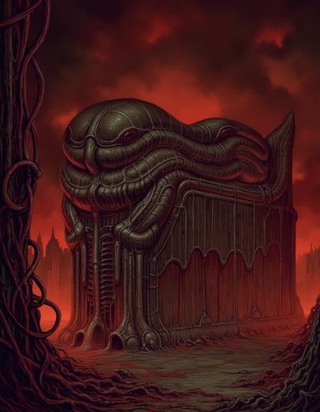 Scorn Environment Art Style Flux