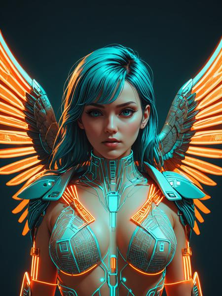 Neon Cyberpunk Cyberspace FLUX, SDXL, Pony & SD1.5