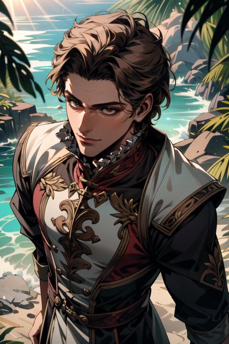 Human Raphael from Baldur's Gate 3