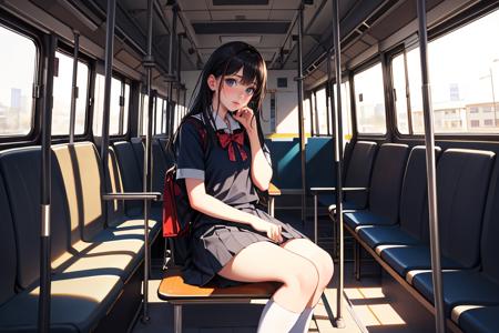 bus interior