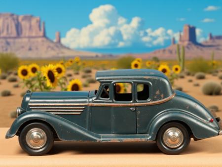 Pressed Steel Toy Vintage Vehicle LoRA