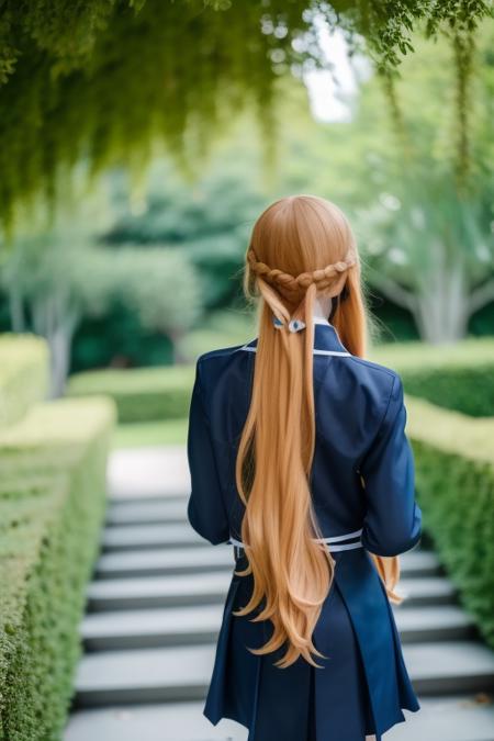 刀剑神域 结城明日奈 校服 yuuki asuna school uniform