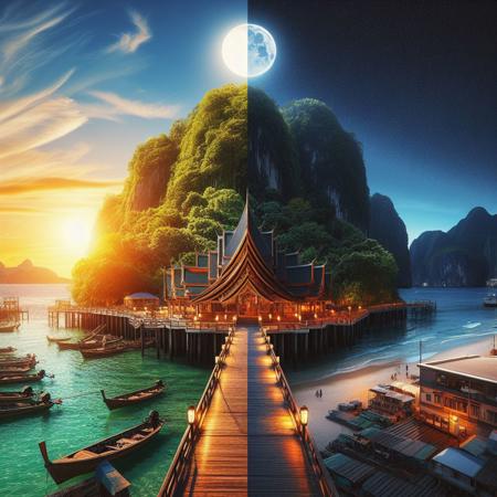 coexistence of day and night