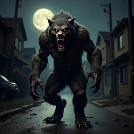 Werewolf FLUX LoRA
