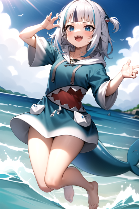 Gawr Gura (Hololive) 6 outfits