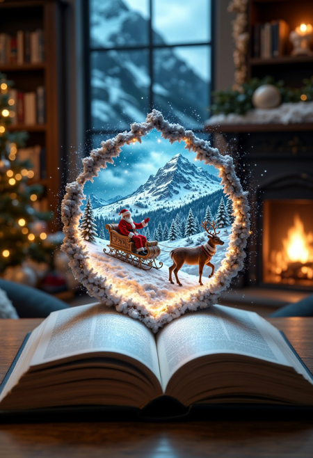 Midjourney Christmas Magic FLUX LoRA