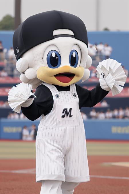 Baseball mascot 千葉ロッテマリーンズ ズーちゃん / ZU-CHAN SD15