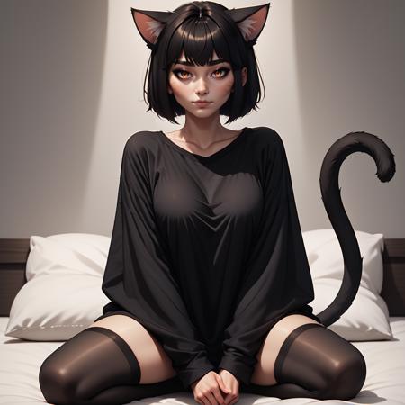 OversizedShirt&Stockings版本v1.0 (ID: 688391)