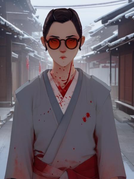 Blue Eye Samurai Style