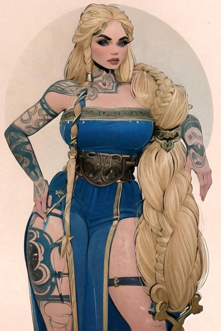 ?JAZY El Barto LoRA (Vintage Pinup Illustration) | ownwaifu