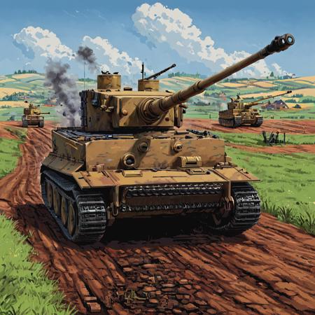 Tiger Tank (SDXL)