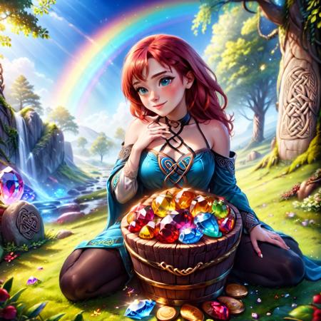 Bucket gold under the rainbow [SD + XL]