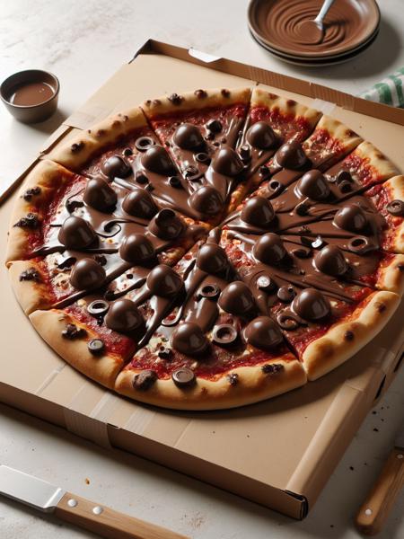 Chocolate Sauce SDXL