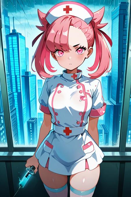 Nurse Marnie (Pokemon) (Citron OC) [Illustrious]