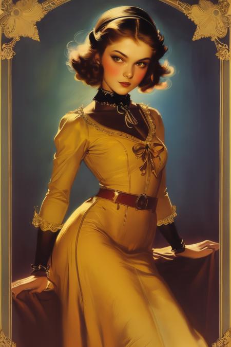 style of Rolf Armstrong 216