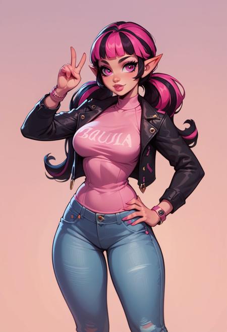 Draculaura v2: Fangtastic Fashion (Monster High) [Illustrious & Pony]