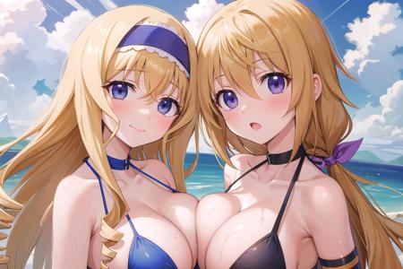 OpenPose: 2girls, portrait, side-by-side, symmetrical docking, breast press版本v1.0 (ID: 202170)