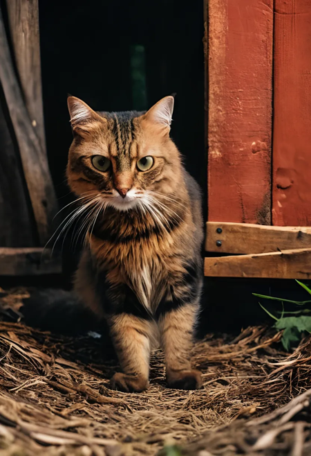 Brown Cat SDXL