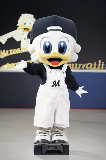 Baseball mascot 千葉ロッテマリーンズ ズーちゃん / ZU-CHAN SD15