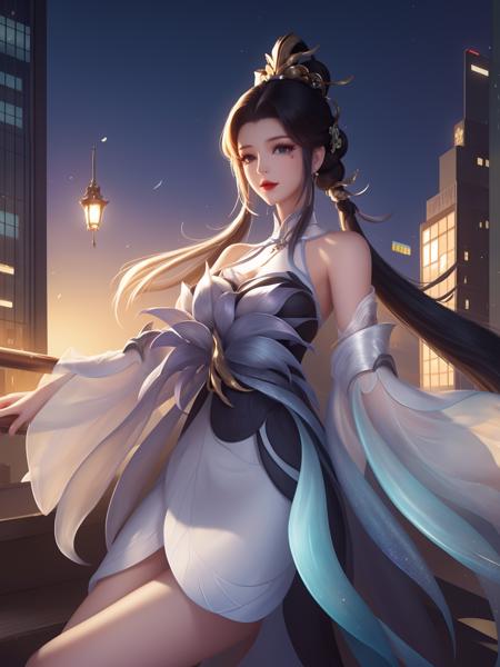 王者荣耀_大乔_白鹤梁神女_Honor of kings_Da Qiao