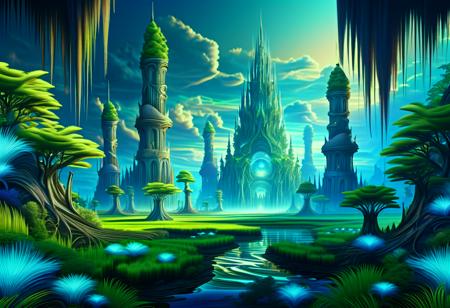 DonM - Places of Eternity - Fantasy Wallpapers [SDXL]