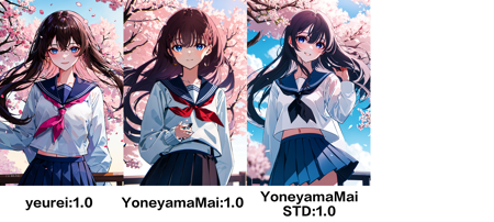 全画风一览 / A glance of each painting style