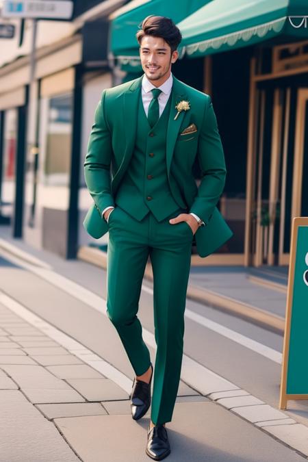 Emerald Green Suit
