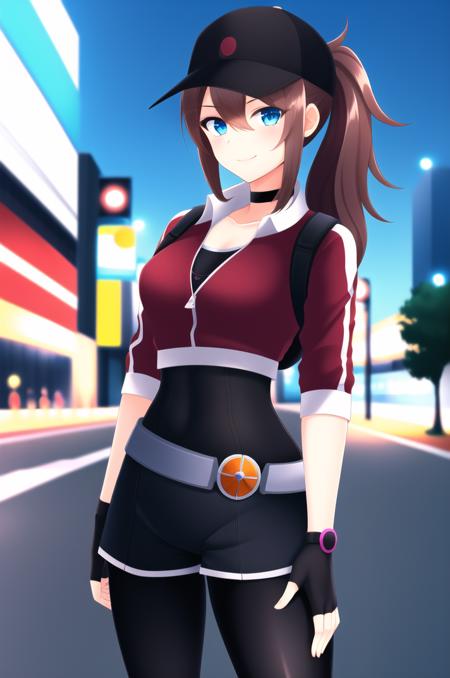Pokemon Go - Female Trainer (Red) [COMMISSION]