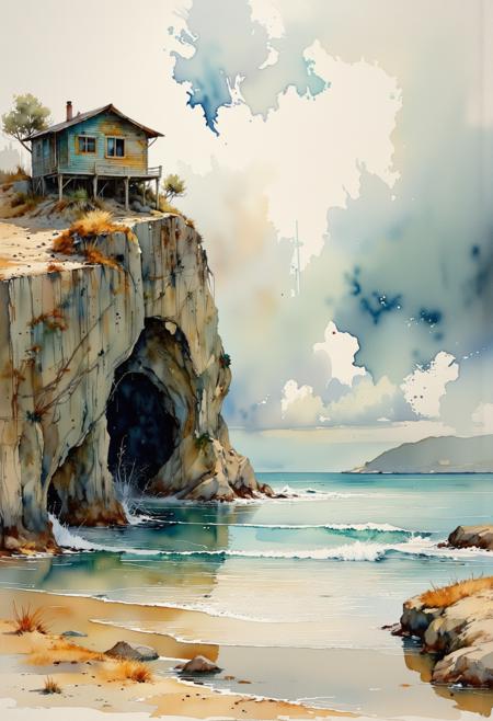 Watercolor painting