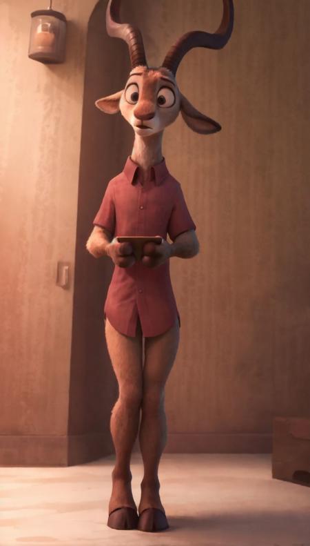 Bucky oryx-antlerson (Zootopia)