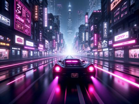 Neon Noir FLUX, SDXL & Pony