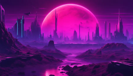 Alien Planet Concept Art (VW Style)